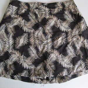 Bundle: 3 Ellen Tracy‎ linen blend Wrap Front Skorts, black, blue, green, M